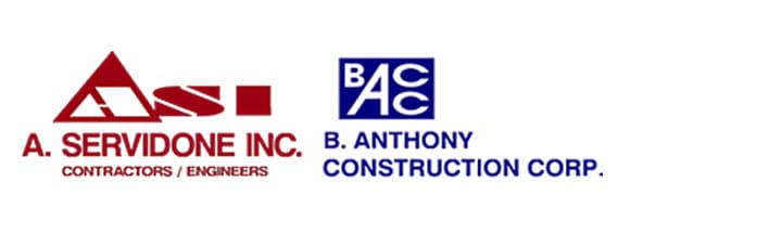 Logo for A. Servidone/B.Anthony Construction