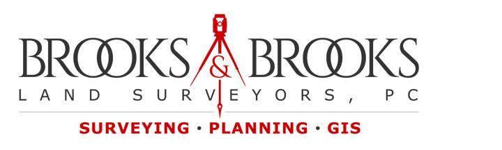 Logo for Brooks & Brooks Land Surveying, PC